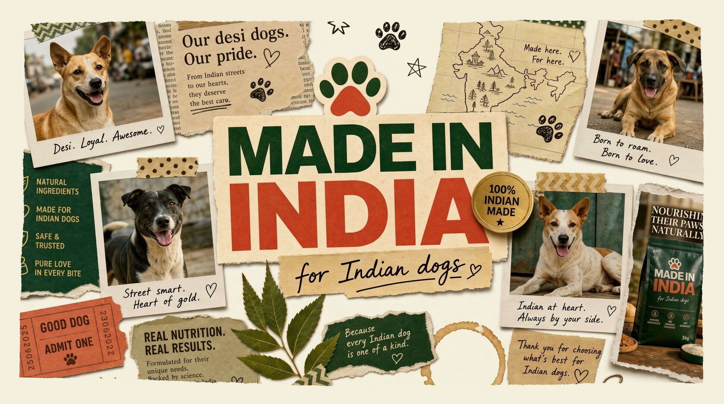 Made in India, for Indian dogs