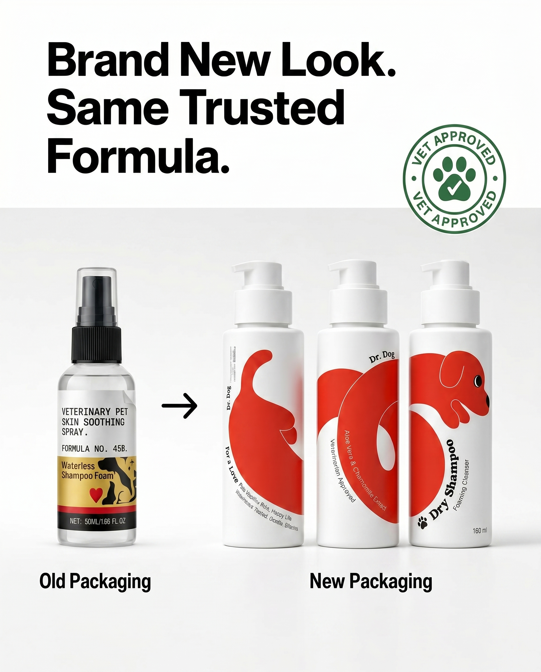 Brand New Look. Same Trusted Formula.